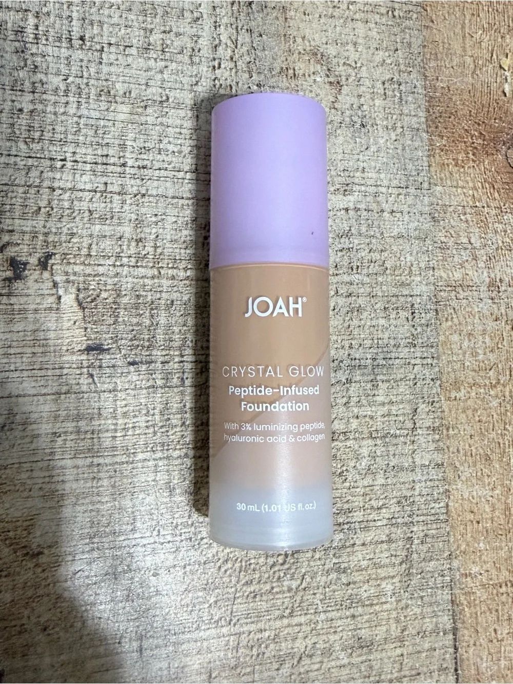 JOAH Crystal Glow Peptide-Infused Foundation Mn060 medium neutral